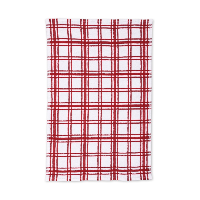 Mkitchen Windowpane Terry Towel