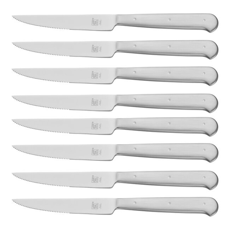 Zwilling 8-pc, Stainless Steel Porterhouse Steak Knife Gift Set * Flash Sale