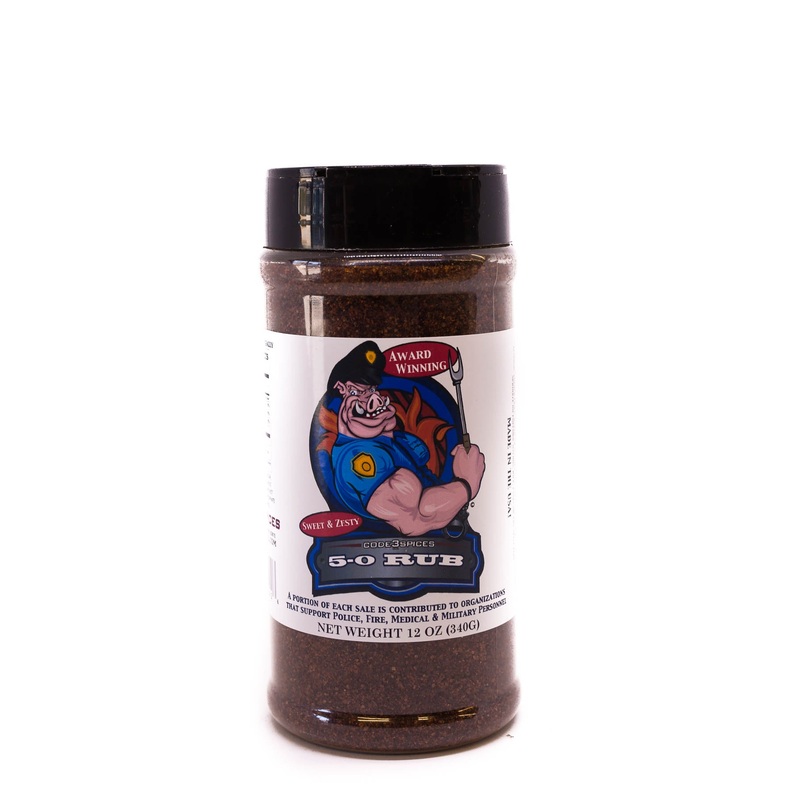Code 3 Spices: 5-0 Rub