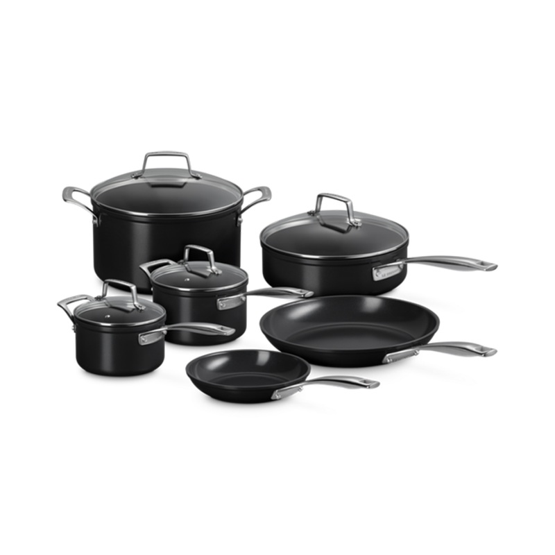 Le Creuset Essential Non-stick Ceramic 10-Piece Cookware Set