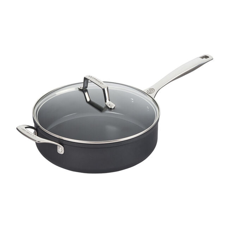 Le Creuset Essential Non-stick Ceramic Saut Pan with Glass Lid