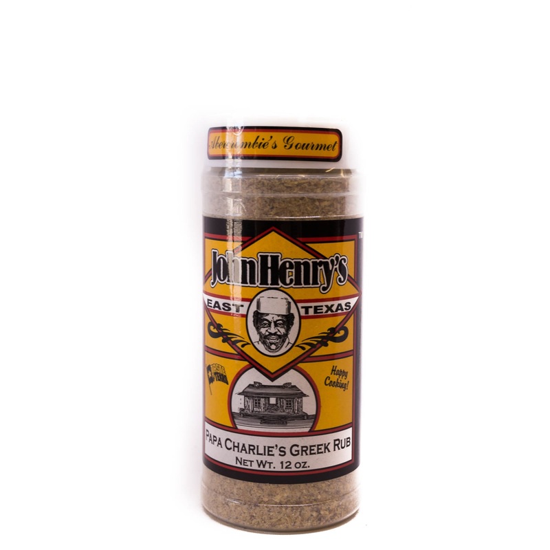 John Henry's: Papa Charlies Greek Rub