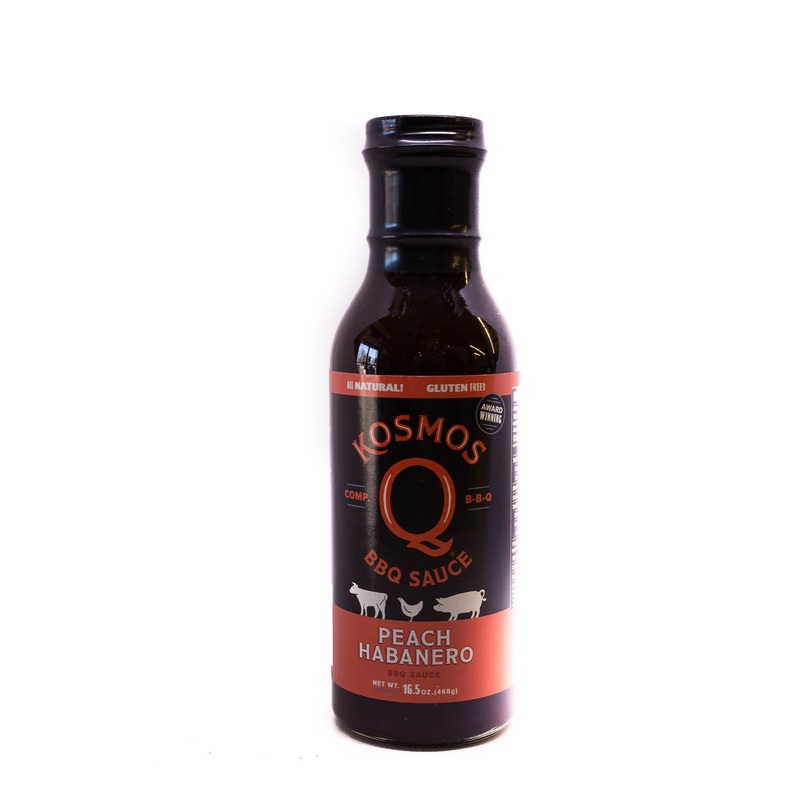 Kosmo's Q: Peach Habanero BBQ Sauce
