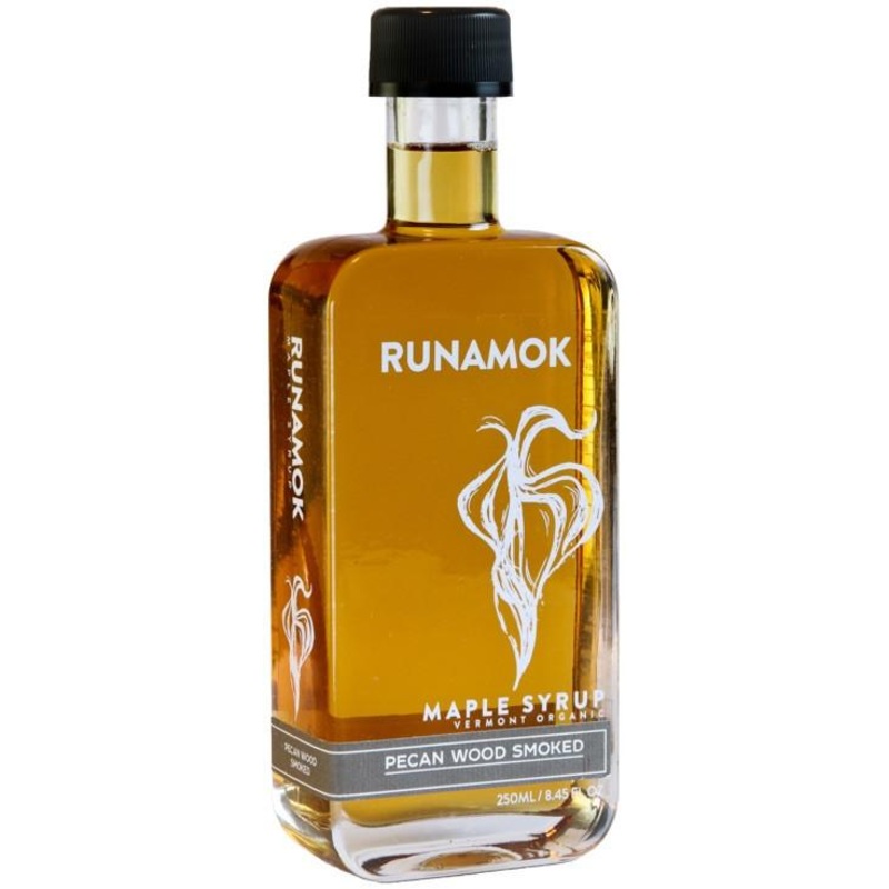 Runamok: Pecan Wood Smoked Maple Syrup