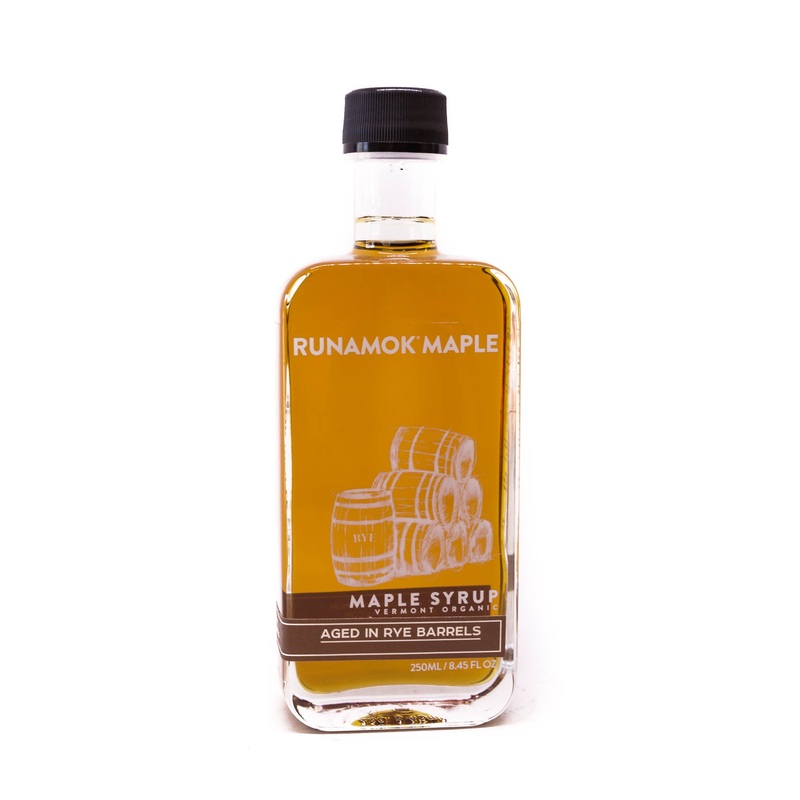 Runamok: Rye Whisky Barrel-Aged Maple Syrup