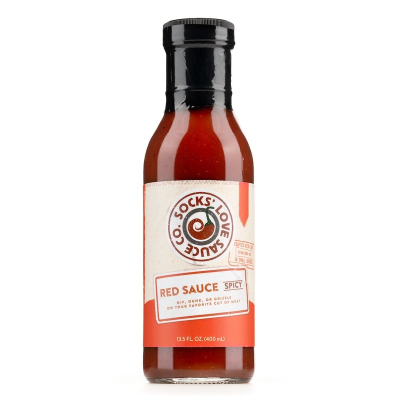 Socks' Love Rub Co. Red Sauce Spicy Flash Sale