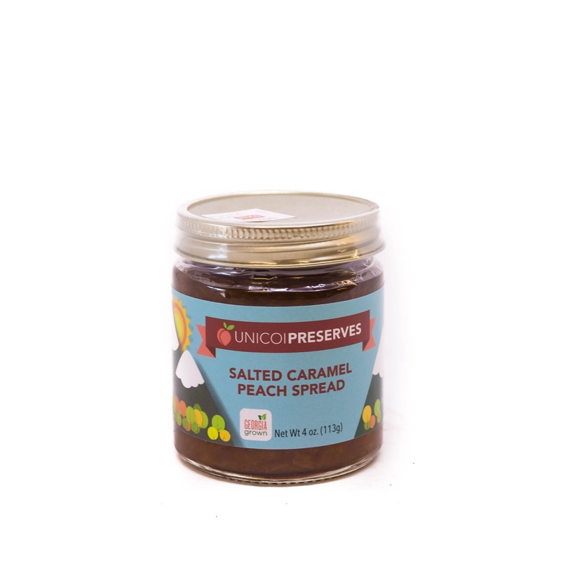 Unicoi Preserves: Salted Caramel Peach Spread