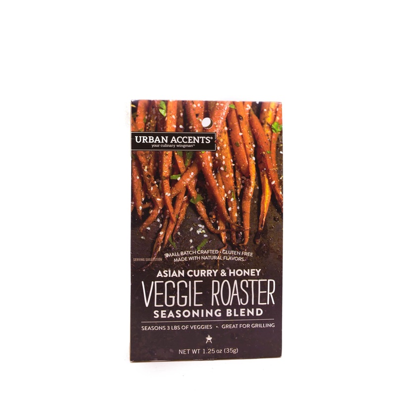 Urban Accents: Asian Curry & Honey Veggie Roaster