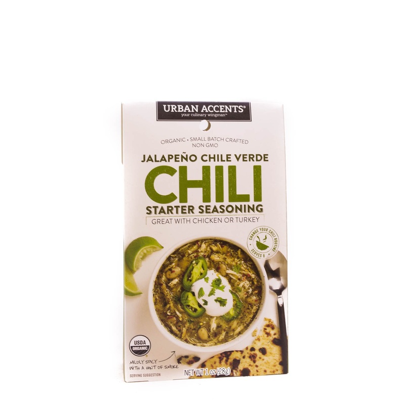Urban Accents: Jalapeo Chile Verde Chili Starter Seasoning