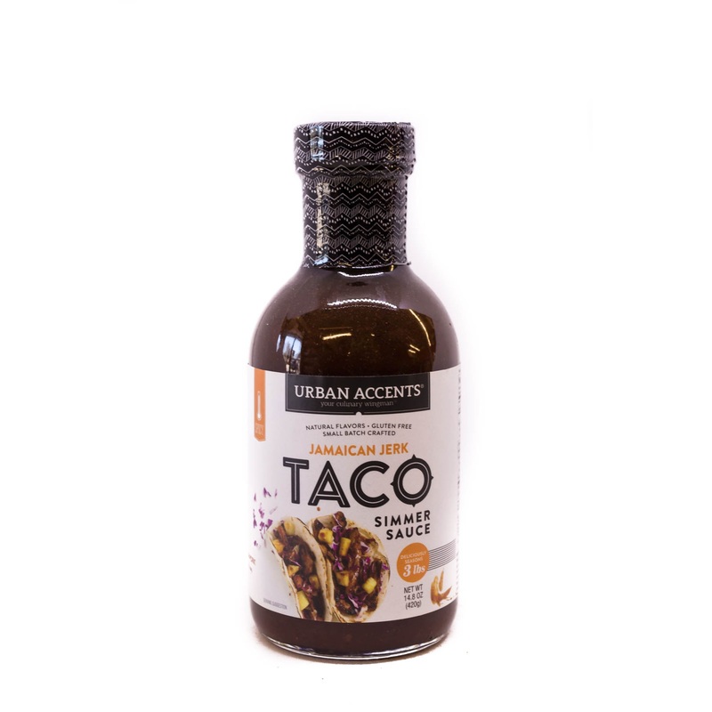 Urban Accents: Jamaican Jerk Taco Simmer Sauce