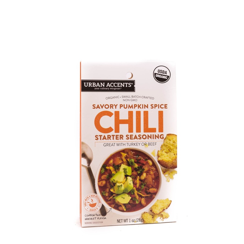Urban Accents: Savory Pumpkin Spice Chili Starter Seasoning