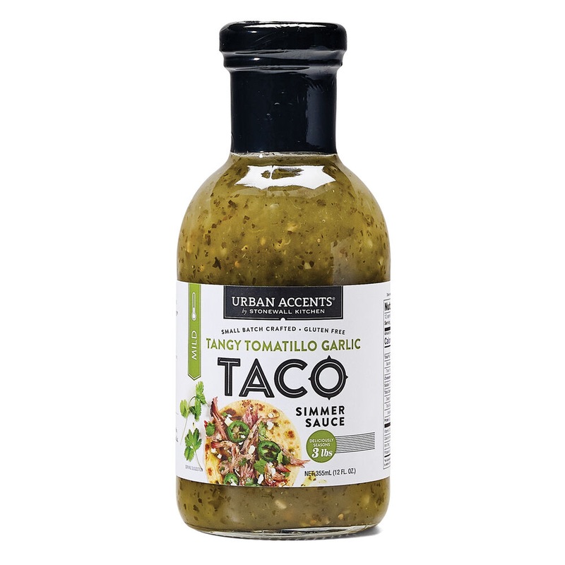Urban Accents Tangy Tomatillo Garlic Taco Simmer Sauce