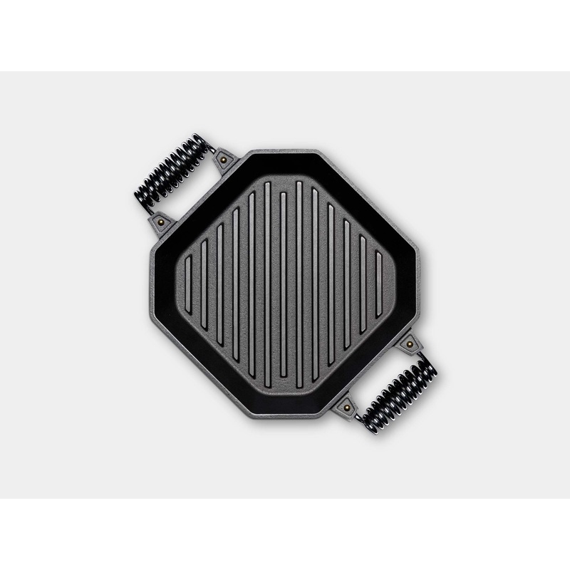 Finex Cast Iron Dual Handle Grill Pan  12"
