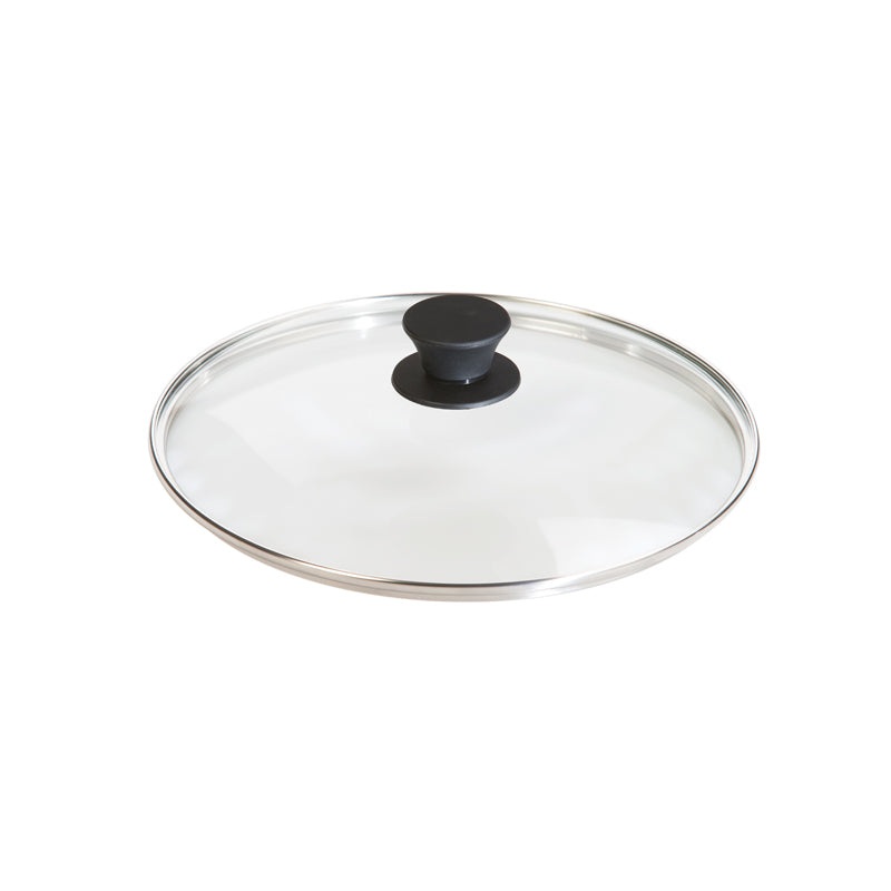 Lodge 10.25 Inch Tempered Glass Lid, Phenolic Knob Is Oven Safe To 400 F