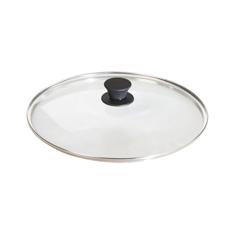 Lodge 12 Inch Tempered Glass Lid, Phenolic Knob Is Oven Safe To 400 F