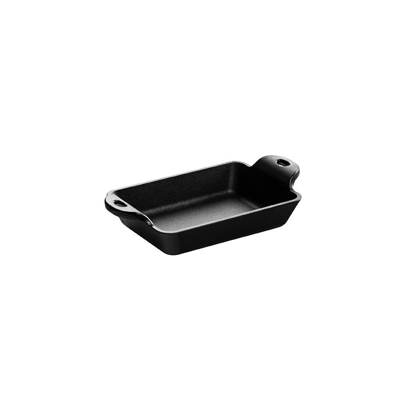Lodge Heat Treated 10 Ounce Cast Iron Rectangle Mini Server