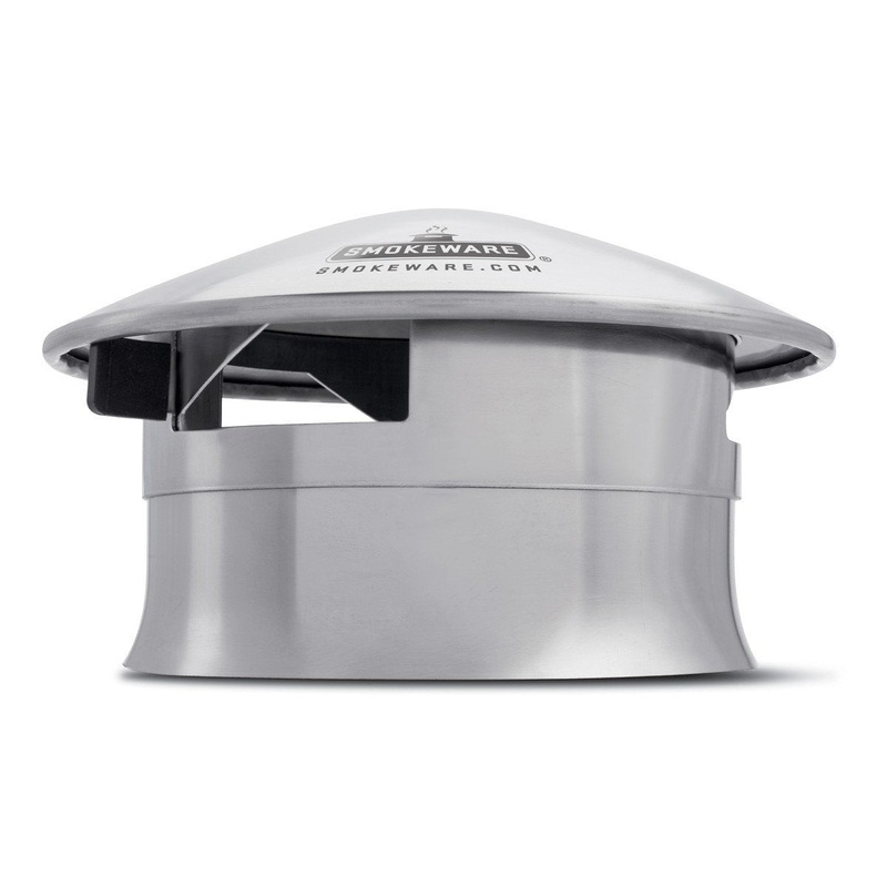 Smokeware Stainless Steel Vented Chimney Cap  BGE