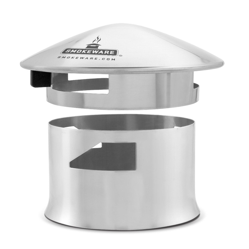 Smokeware Stainless Steel Vented Chimney Cap  KJ