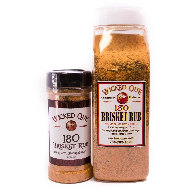 Wicked Que: 180 Brisket Rub