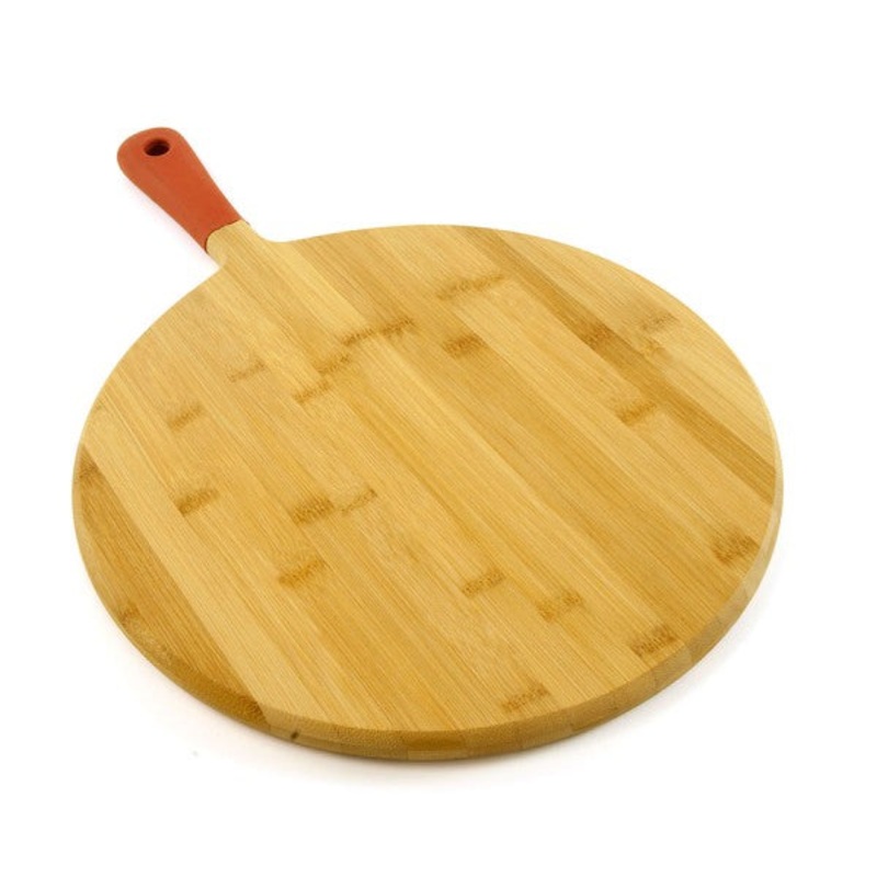 Charcoal Companion Round Bamboo Cutting Board