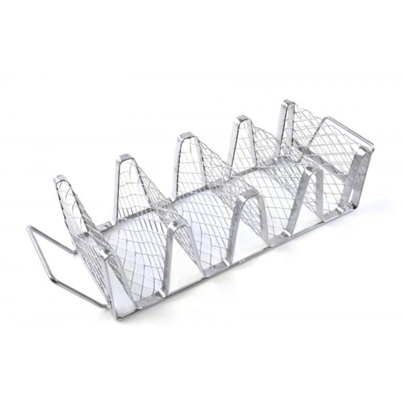 Charcoal Companion Stainless Steel Taco Rack