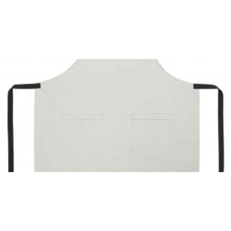 Shun Apron: Stingray (Light Gray / Cotton Canvas)