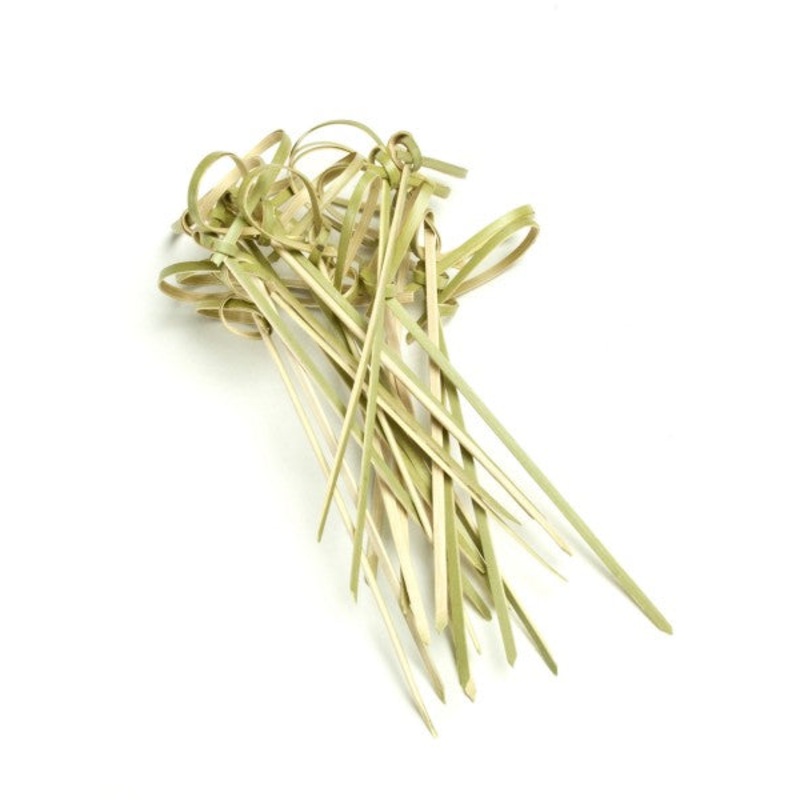 Steven Raichlen Knotted Bamboo Appetizer Skewers