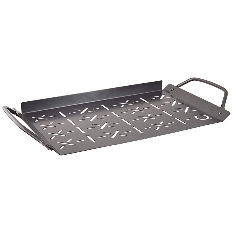 B2Q Non-Stick Grill Topper Matte Gray
