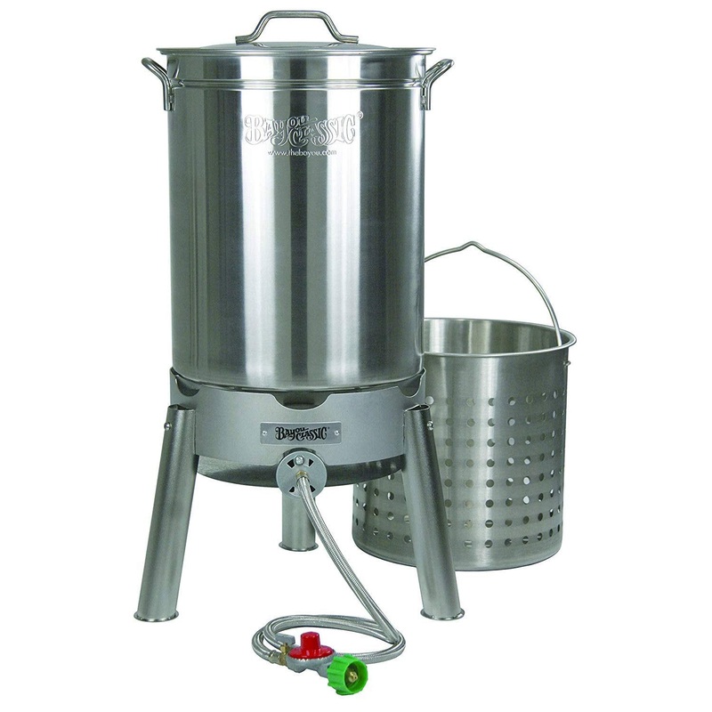 Bayou Classic Stainless Steel 44qt. Cooker Kit 801903
