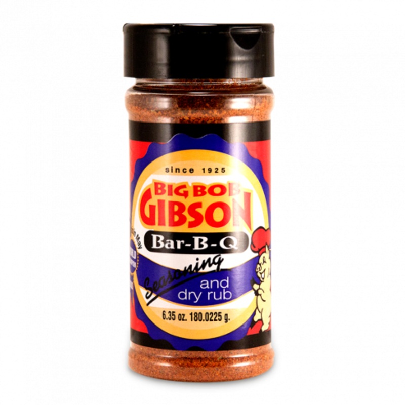 Big Bob Gibson Seasoning & Dry Rub 6.35oz.