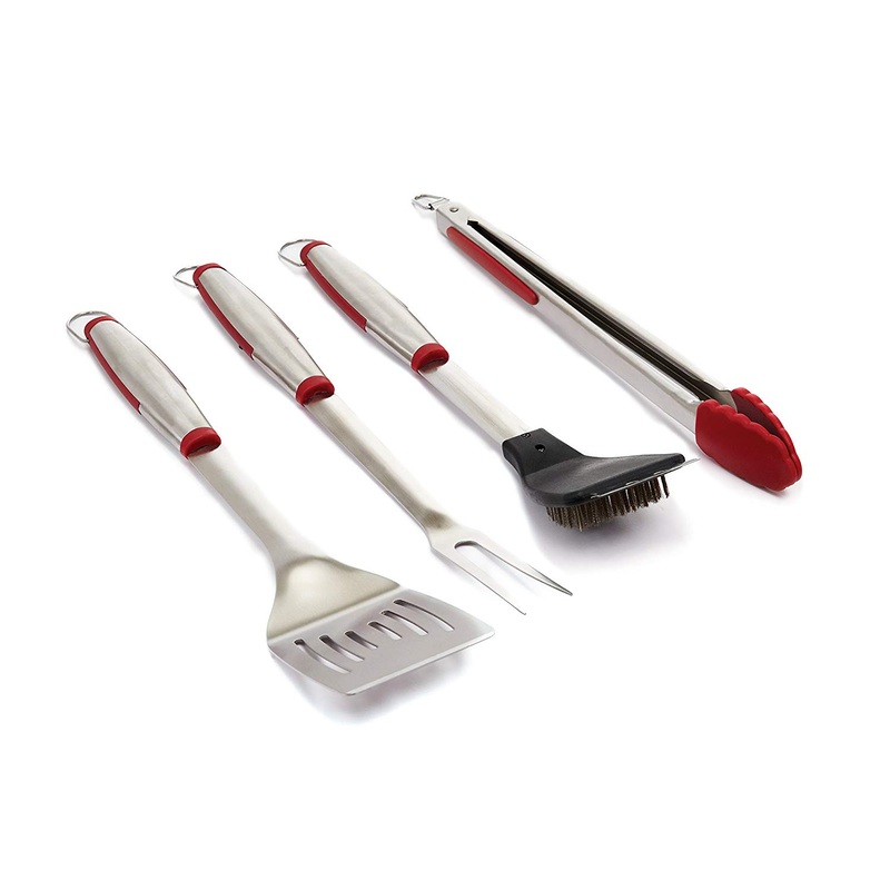 Grill Pro 4 Piece Stainless Tool Set