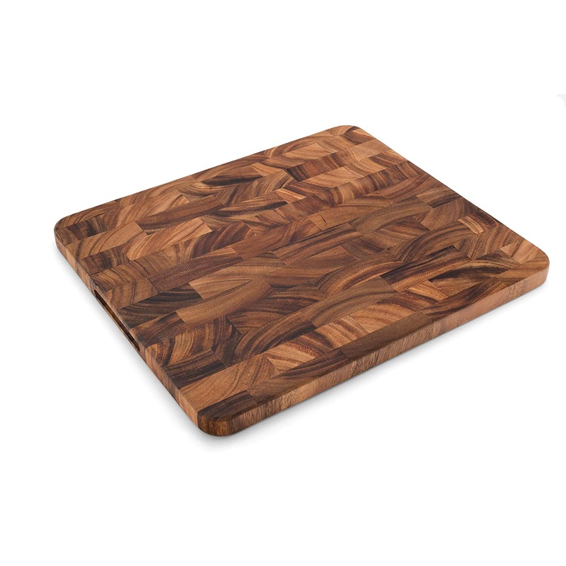 Ironwood Acacia Wood OSLO End Grain Utility Board 28734