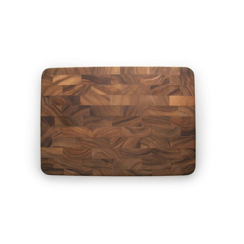 Ironwood Gourmet Acacia Wood Large Charleston End Grain Prep Station 28217