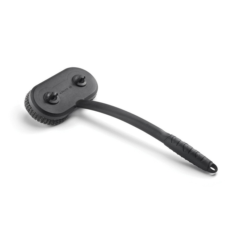 Outset Mesh Scrubber Grill Brush Long Handle