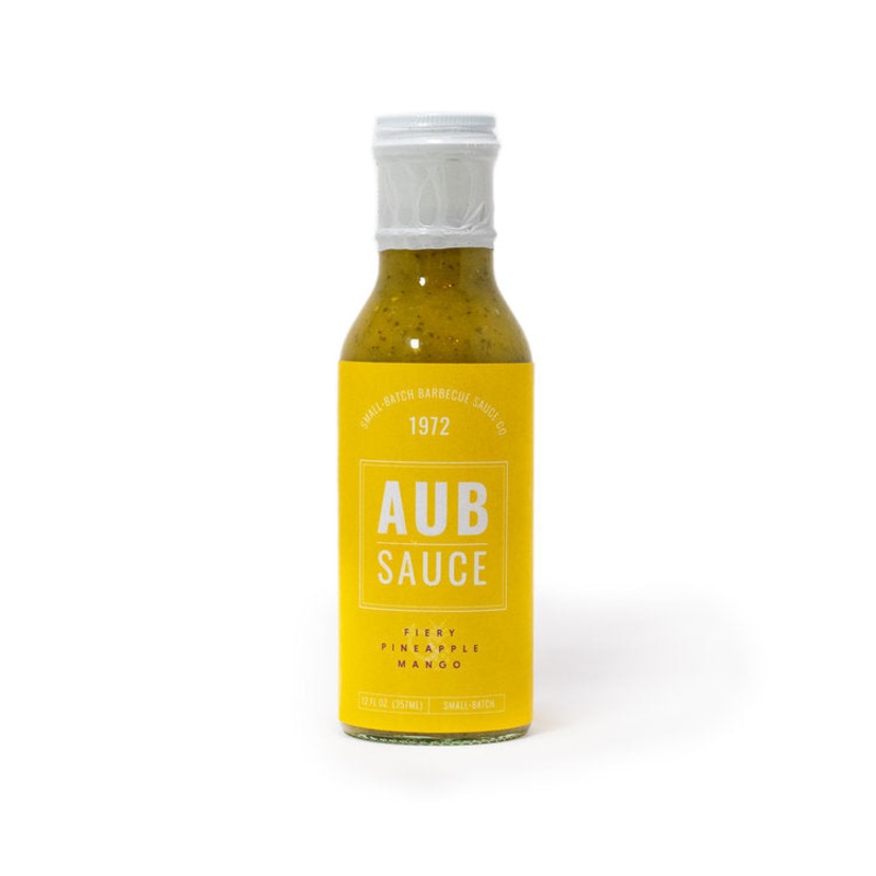 AubSauce  Fiery Pineapple Mango BBQ Sauce