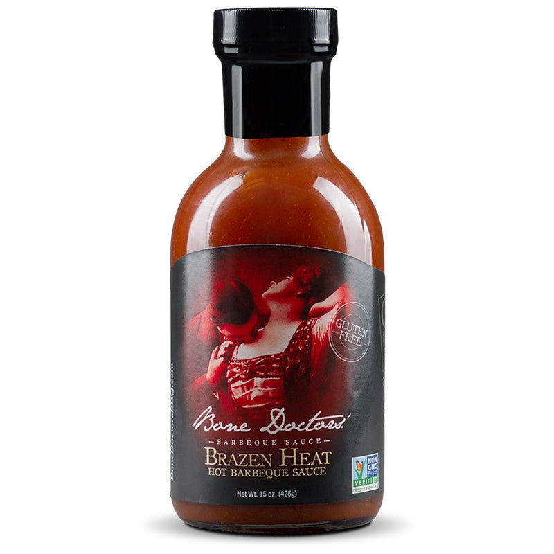 Brazen Heat Hot Barbecue Sauce 15 oz.