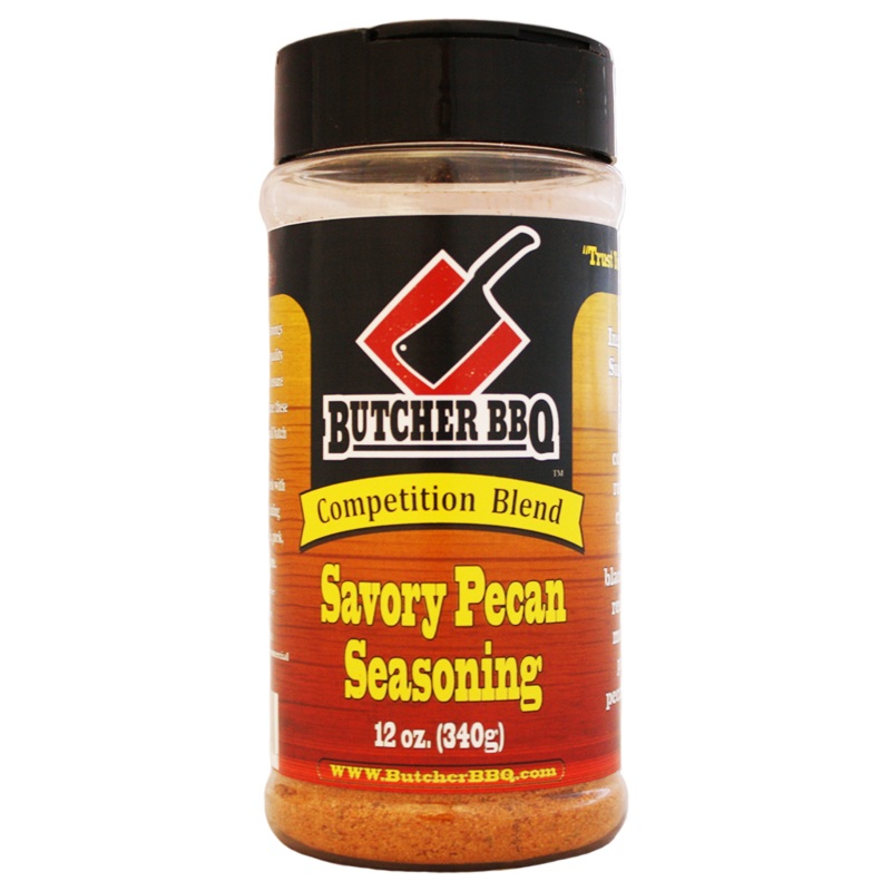 Butcher BBQ Competition Blend Savory Pecan Seasoning 12oz.