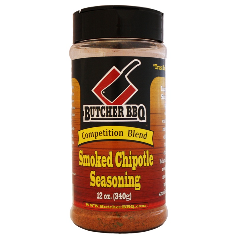 Butcher BBQ Competition Blend Smoked Chipotle Seasoning 12oz.