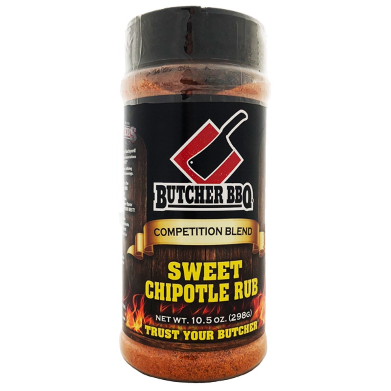 Butcher BBQ Competition Blend Sweet Chipotle Rub 10.5oz.