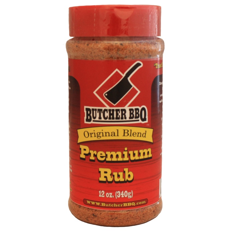 Butcher BBQ Original Blend Premium Rub 12oz.