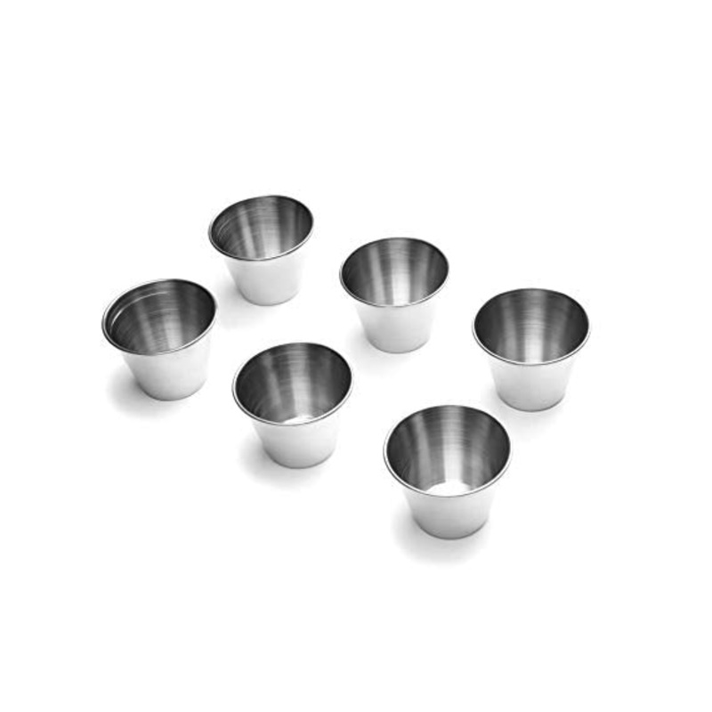 Nantucket Seafood Sauce Cups Stainless Steel