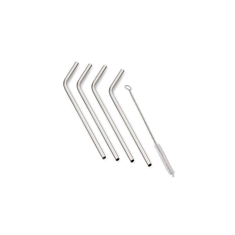Outset Reusable Drinking Straws Stainless Steel 76428