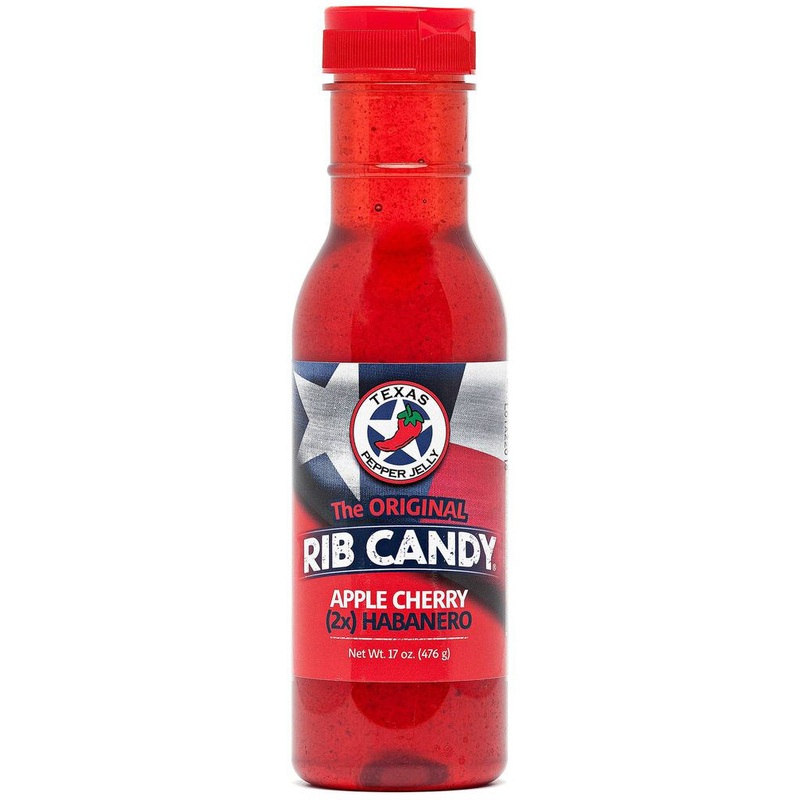 Texas Pepper Jelly Apple Cherry Hab Rib Candy 2x Peppers