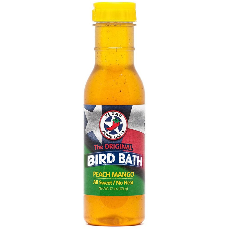 Texas Pepper Jelly Peach Mango Sweet Bird Bath