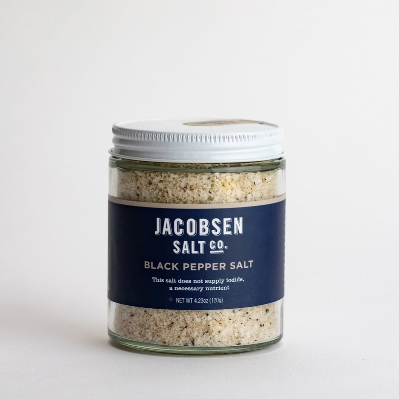 Jacobsen Salt Co. Infused Black Pepper Salt 4.23oz