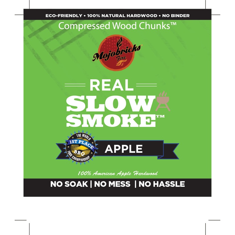 Mojobricks Bar-B-Qubes APPLE (Medium size)