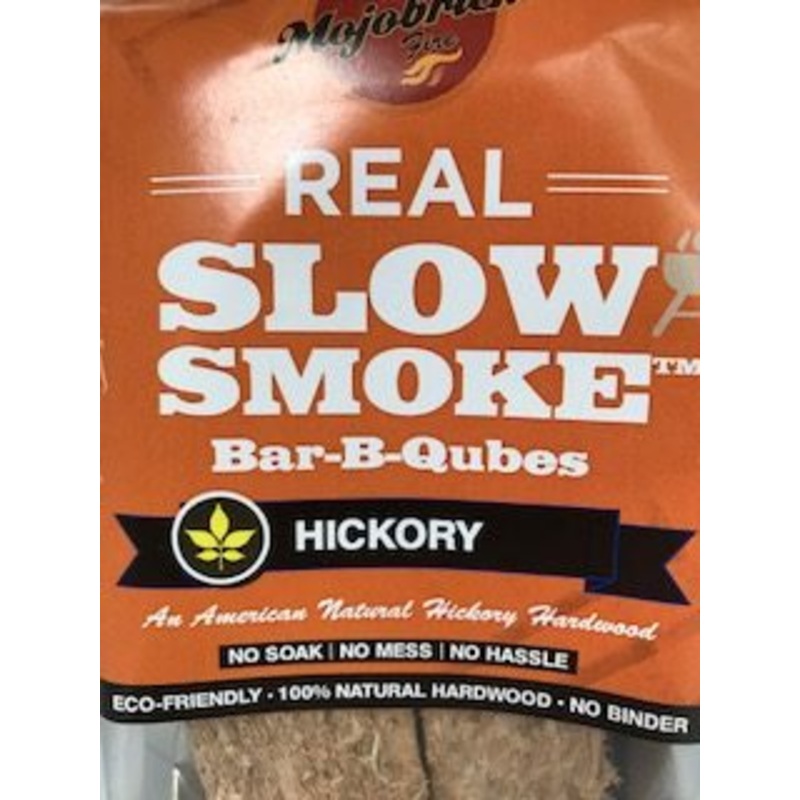 Mojobricks Bar-B-Qubes Hickory (medium size)