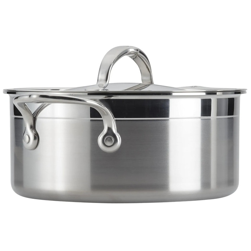 Hestan ProBond Forged Stainless Steel Soup Pot 3-Quart