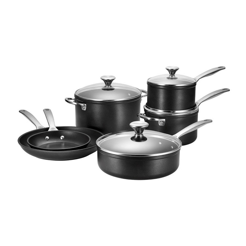 Le Creuset 10-Piece Toughened Nonstick PRO Set