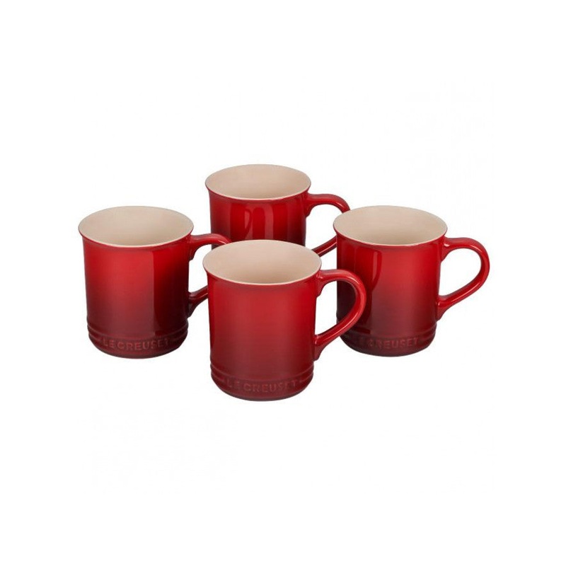 Le Creuset Seattle 400 ml. Mugs, Set of 4